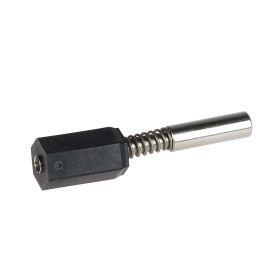 Universal spring pin for nylon service end pieces