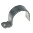 Bracket with single lip, hole ø 6 mm, hot-dip galvanised