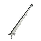 3-Wire barbed wire arm 'in', 45 degree angle, 40 x 60 mm, aluminum