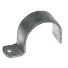 Bracket with single lip, hole ø 6 mm, hot-dip galvanised